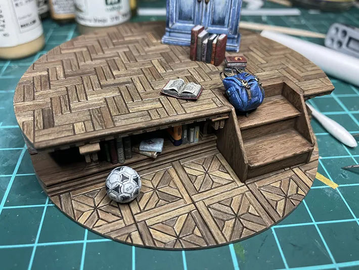 ジオラマ作品の写真