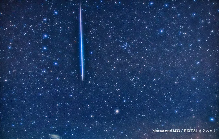 流星群イメージ写真