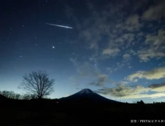 流星群のイメージ写真