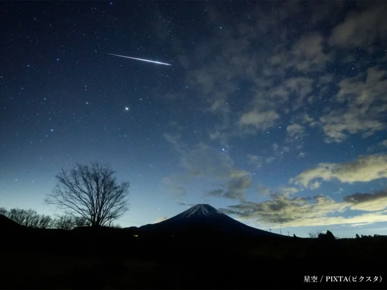 流星群のイメージ写真