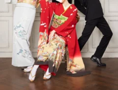 成人式の前撮りの写真