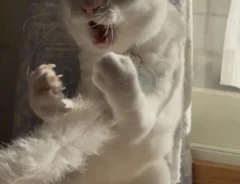 「朝起きたら猫になっていた」　猫の表情に大喜利する人続出