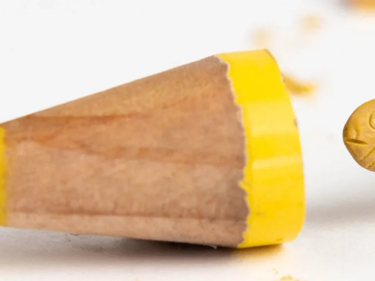 色鉛筆でたい焼きを模した作品の写真