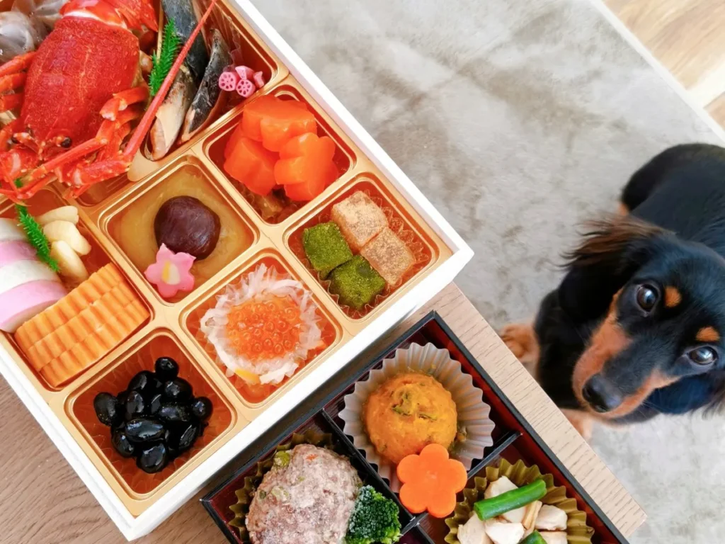 犬用おせちの写真