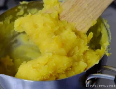 栗きんとんを盛りつけていたら？　母親がとった『行動』に「涙腺崩壊」「こんなの泣いてしまう」