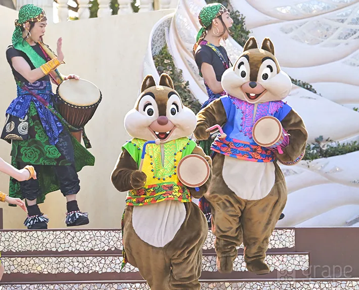 東京ディズニーシー新規ショー『ダンス・ザ・グローブ！』（撮影:grape編集部）