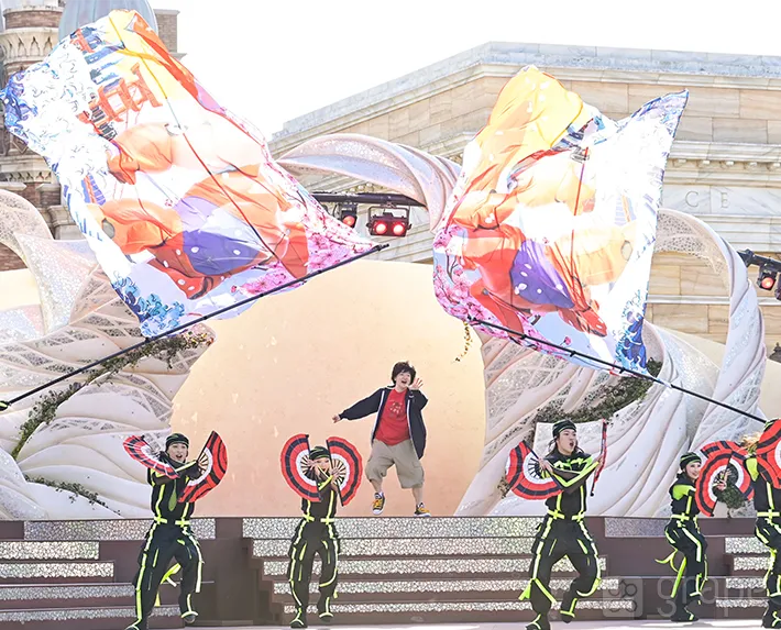 東京ディズニーシー新規ショー『ダンス・ザ・グローブ！』（撮影:grape編集部）