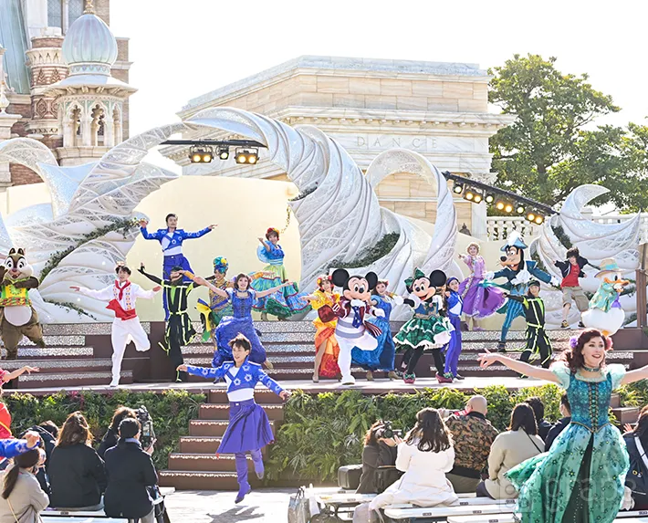 東京ディズニーシー新規ショー『ダンス・ザ・グローブ！』（撮影:grape編集部）
