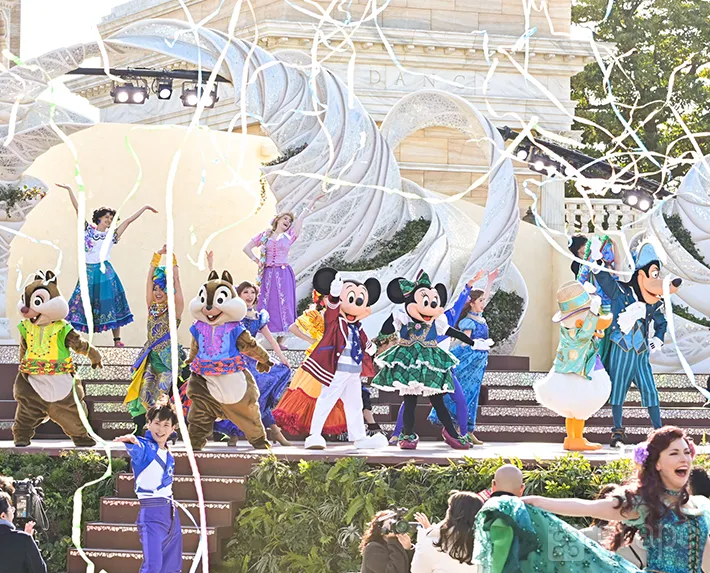 東京ディズニーシー新規ショー『ダンス・ザ・グローブ！』（撮影:grape編集部）