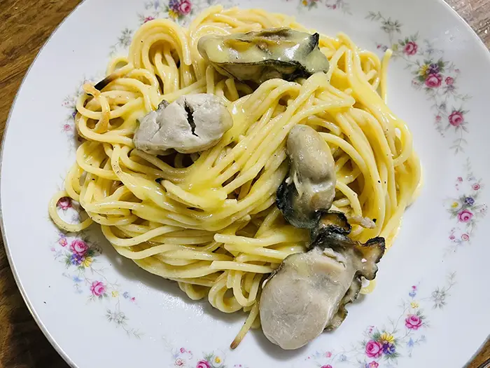 牡蠣料理の写真