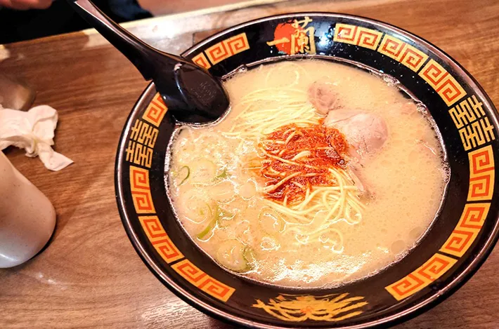 一蘭ラーメンの写真