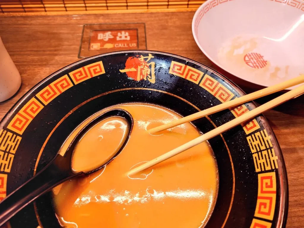 一蘭ラーメンの写真