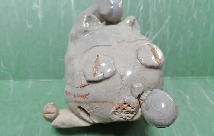 『鼻ちょうちん猫』の写真（撮影：エニママ）