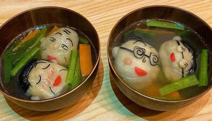 手作り餃子の写真