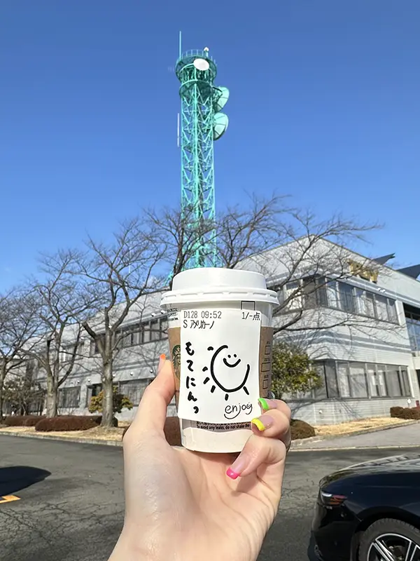 スタバのカップの写真