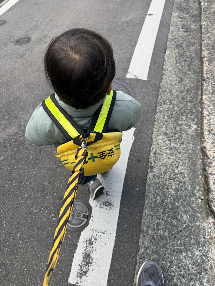 子供用ハーネスの写真