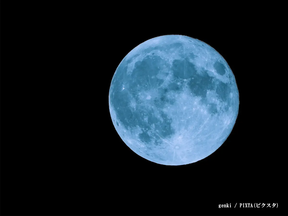 満月の写真