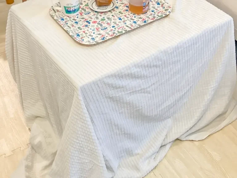 手作りこたつの写真(撮影:エニママ)