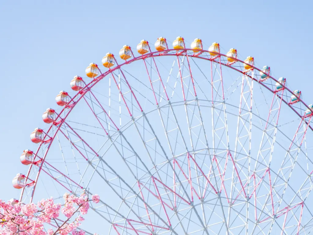 葛西臨海公園で撮影した桜の写真