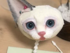 本物みたいな猫の作品