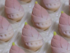 和菓子のタケノコの写真