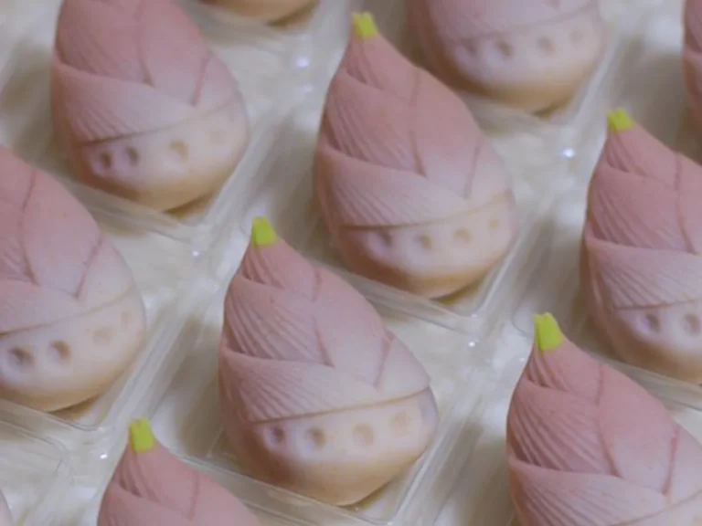 和菓子のタケノコの写真