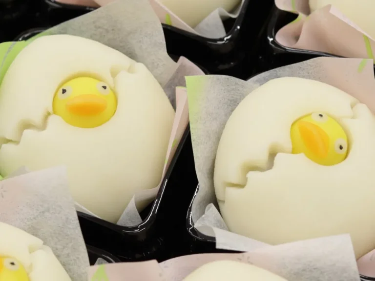 和菓子のヒヨコの写真