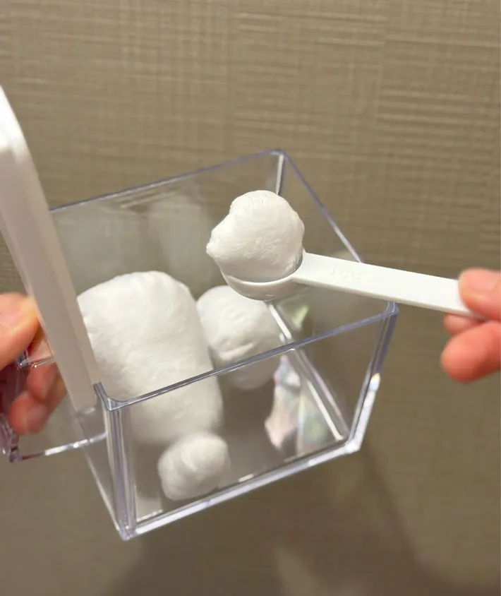 砂糖のぬいぐるみ