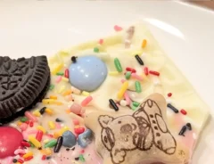 小学生が作ったチョコレートの写真