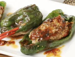 ピーマンの肉詰め