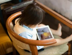 飲食店の子供イメージ写真