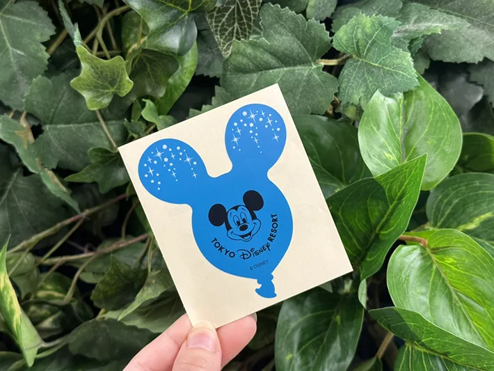 無料のバルーンシール（撮影：grapeトレンド編集部）