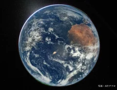 「鳥肌が立った」「史上最高の1枚」宇宙から見た地球の絶景に『60万いいね』