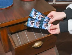 『S.S.コロンビア号 ジュビリーガラ』の撮影ブース（撮影：grapeトレンド編集部）